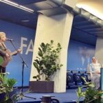 Erica Boschiero canta al meeting internazionale della FAO
